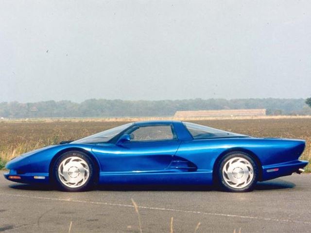 Возможно, первое изображение среднемоторного C8 Corvette